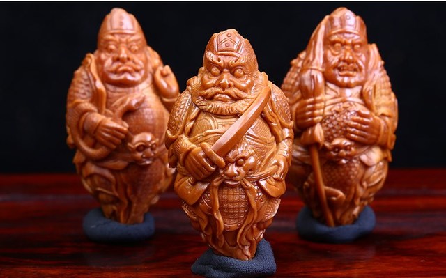 怎样给橄榄核包浆上色