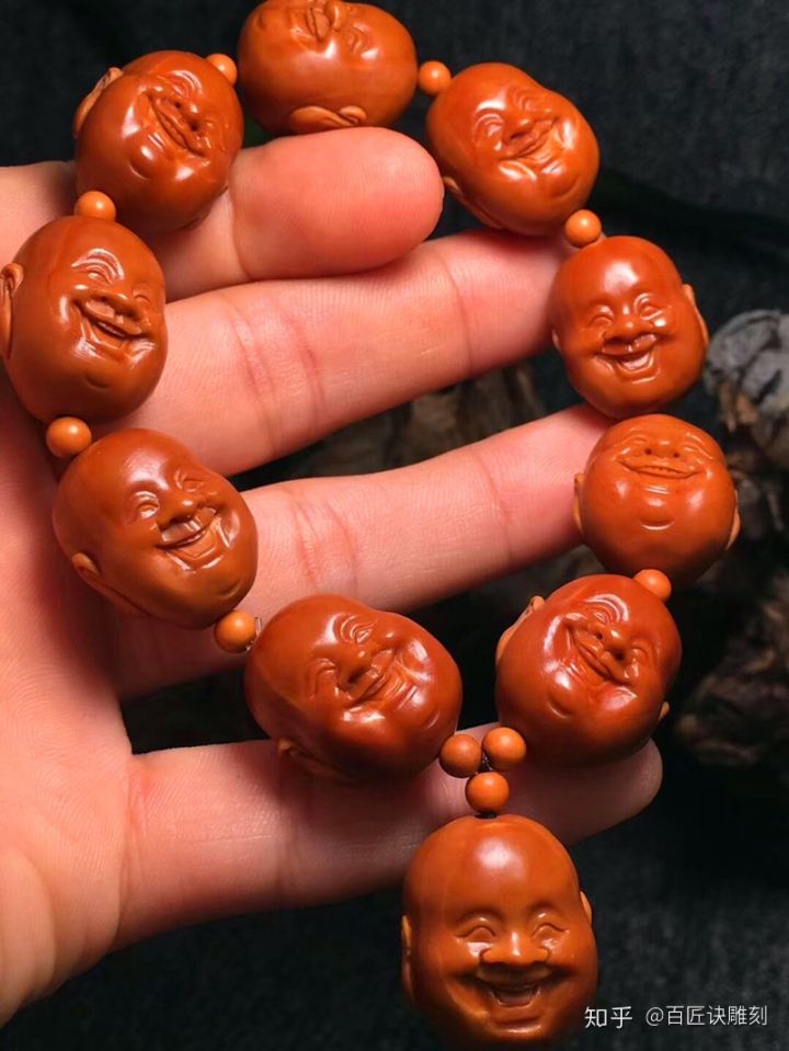 橄榄核的包浆和上色解秘